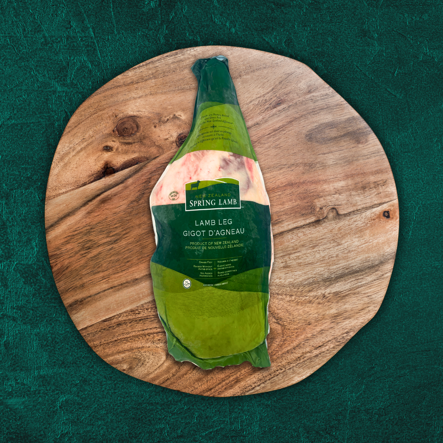 Halal Frozen Lamb Leg, $7.99/ Lb