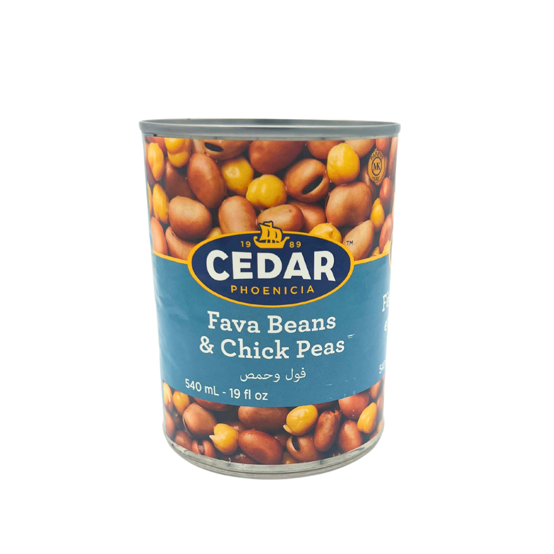 Cedar: Fava Beans & Chick Peas, 540ml
