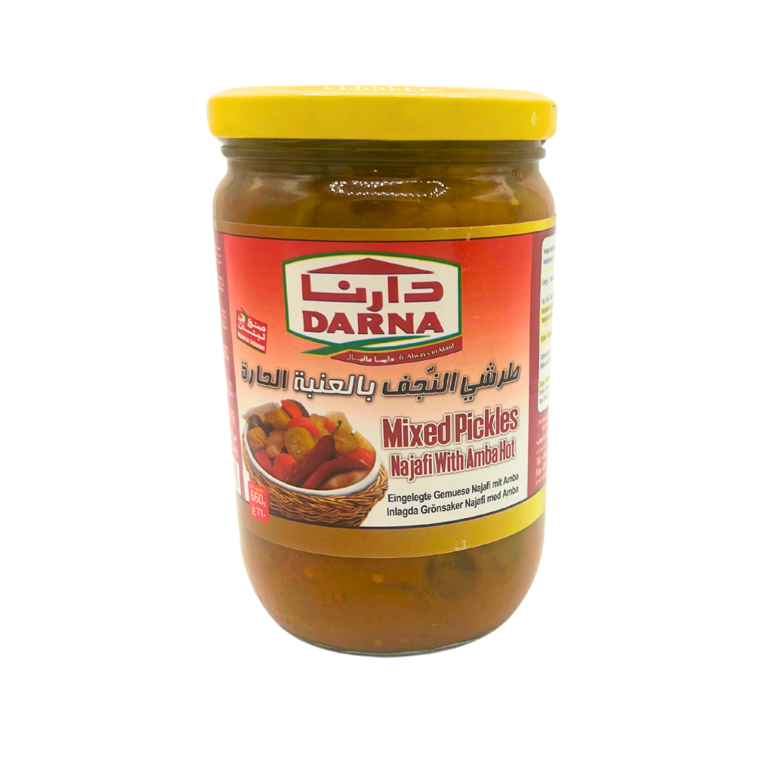 Darna: Mixed Pickles Najafi With Amba Hot, 660g