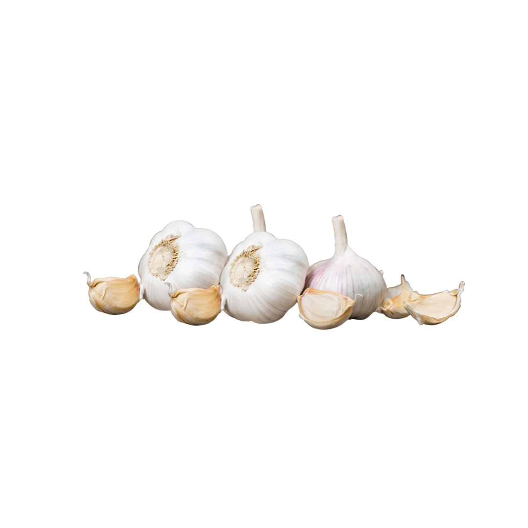 Garlic, sold in three pieces