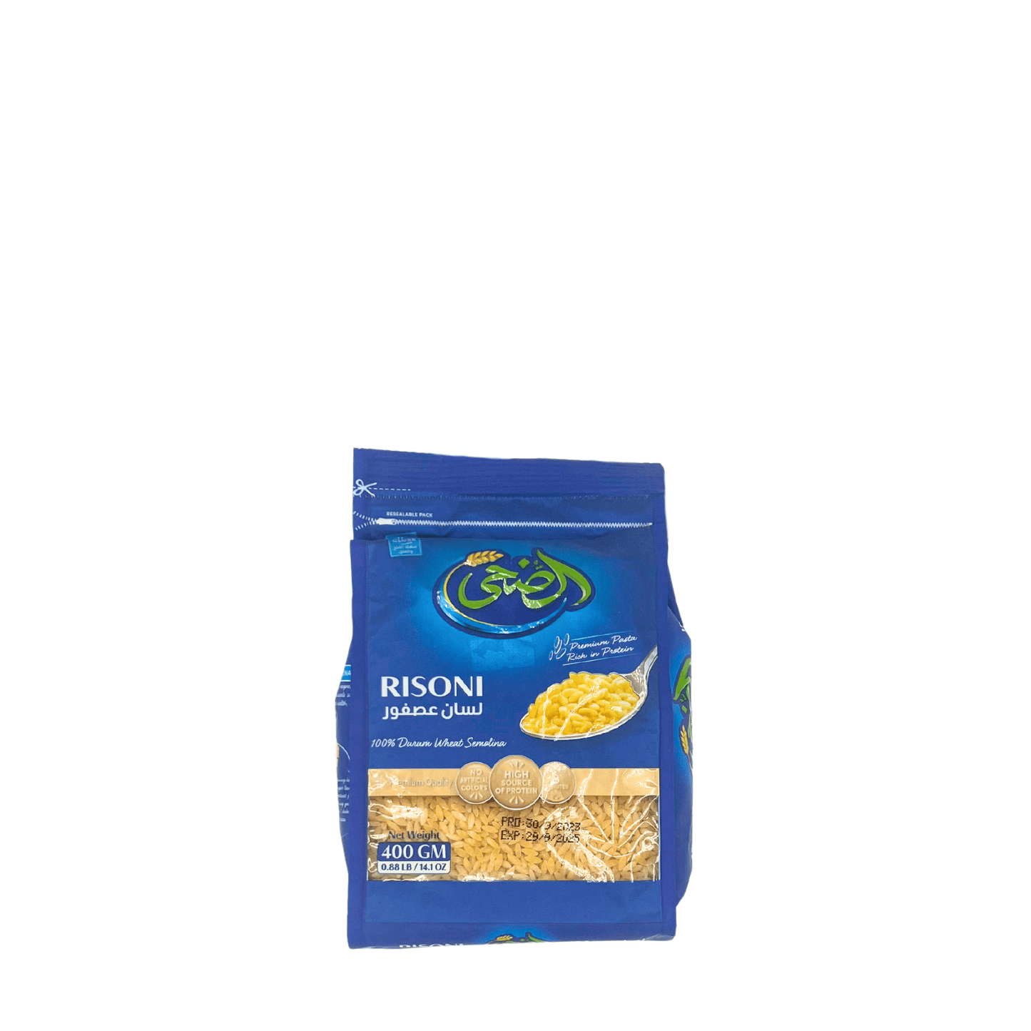 Al Duha: Risoni, 100% Durum Wheat Semolina, 400 g