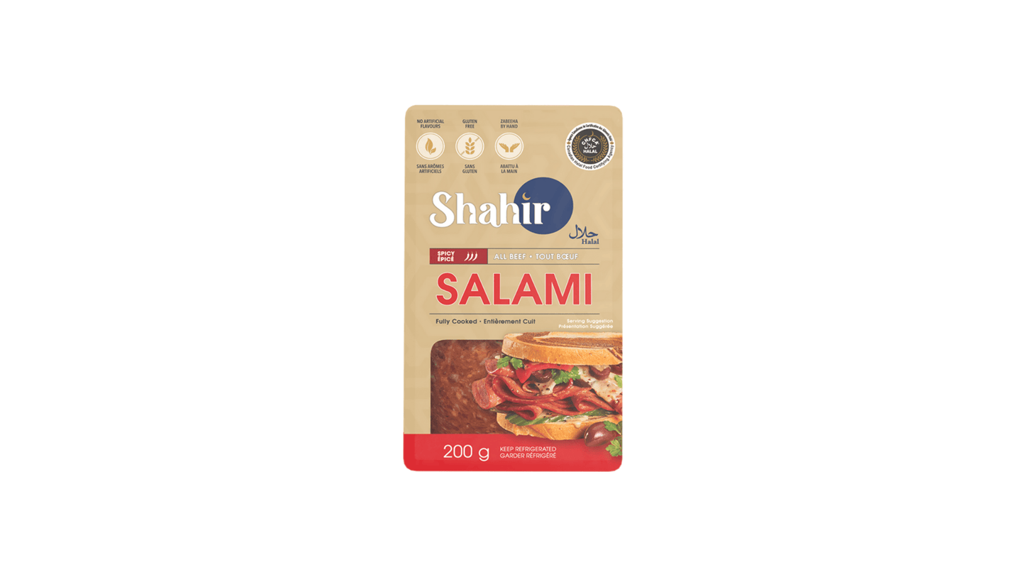 Shahir: Salami, All Beef, Spicy, 200g
