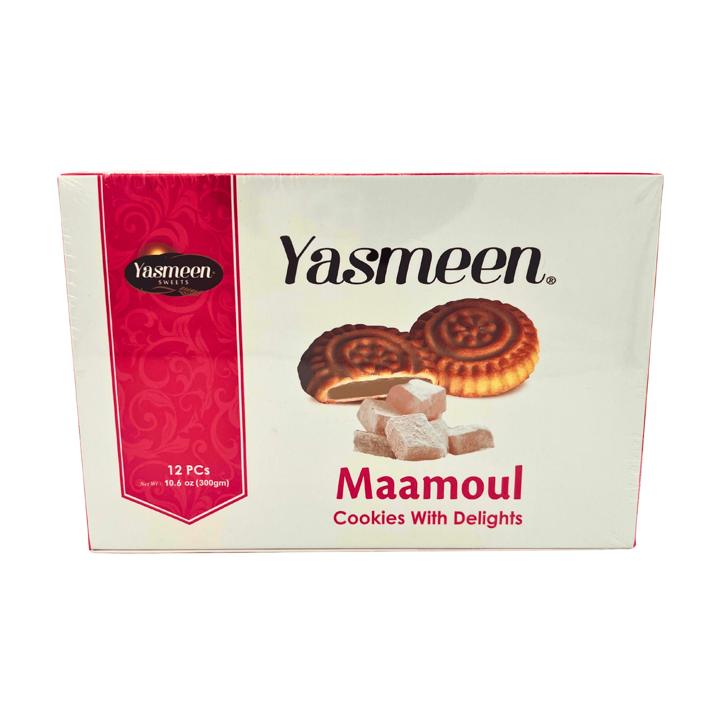 Yasmeen: Maamoul, Cookies With Delights, 12 Pcs