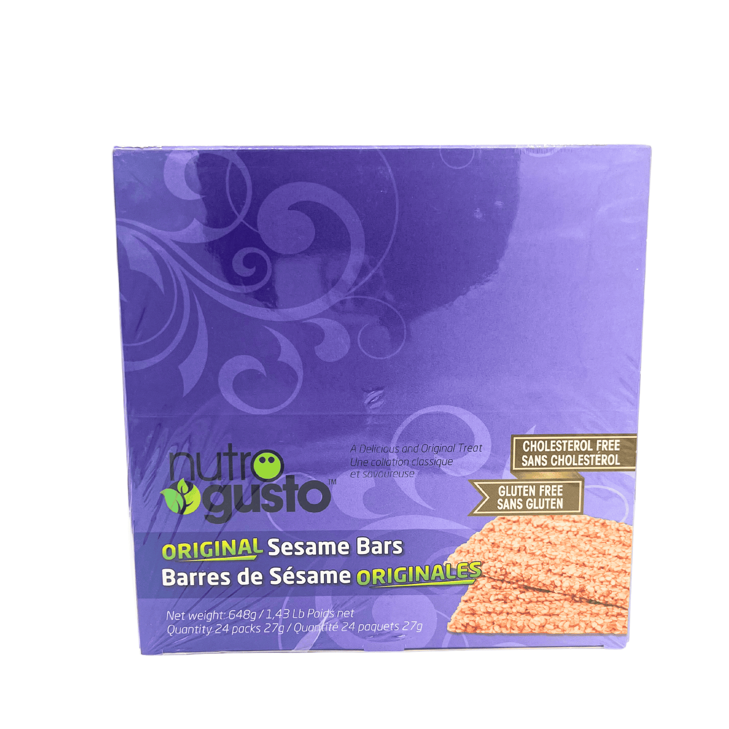 Nutro Gusto: Original Sesame Bars, 24 packs