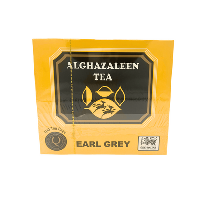 Alghazaleen Tea: Earl Grey Tea, 100 Tea Bags