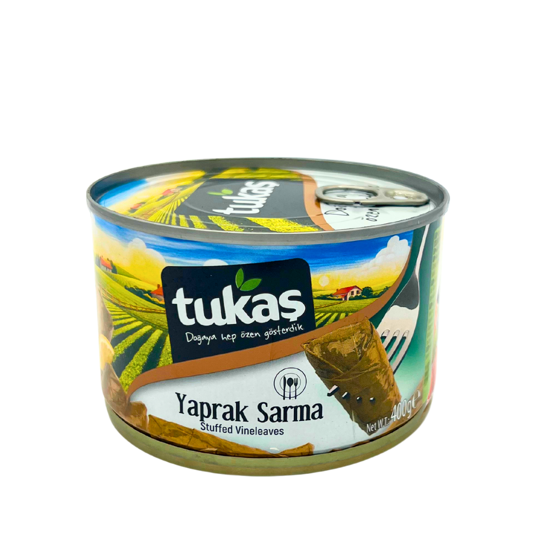 Tukas: Stuffed Vineleaves, 400g