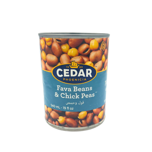 Cedar: Fava Beans & Chick Peas, 540ml