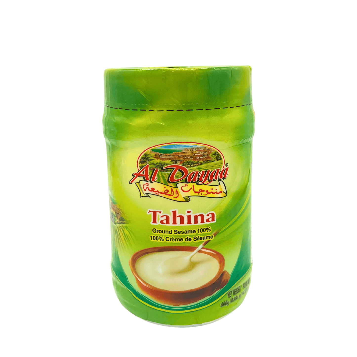 Al Dayaa: Tahina, 100% Ground Sesame, 400 g