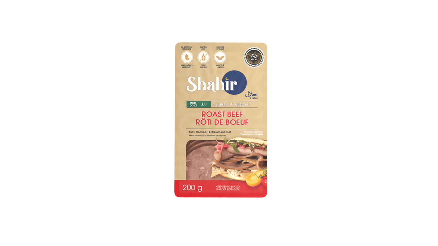 Shahir: Roast Beef, All Beef, Mild, 200g