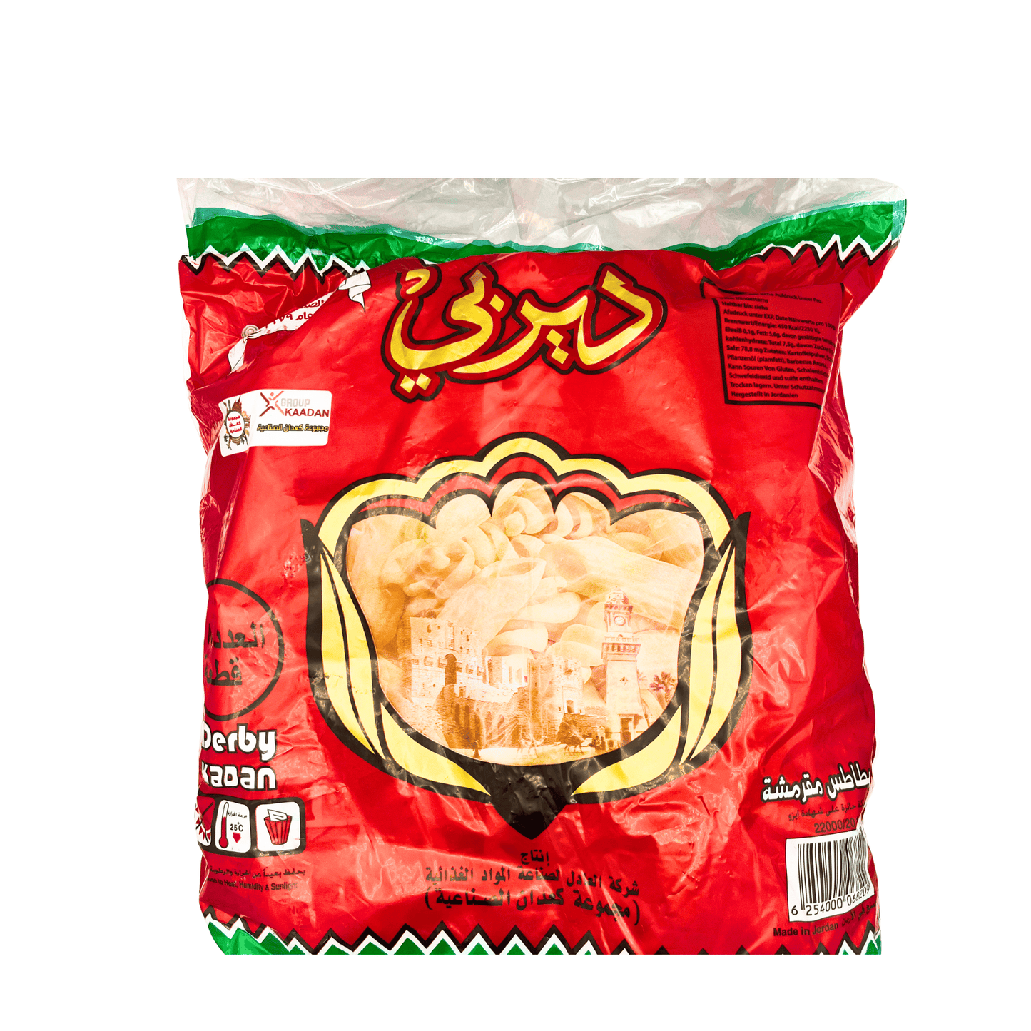 Derby: Potato Chips, 18 Pcs