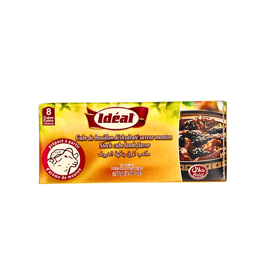 Idéal: Stock Cube Lamb Flavor, 8 Cubes, 76 g