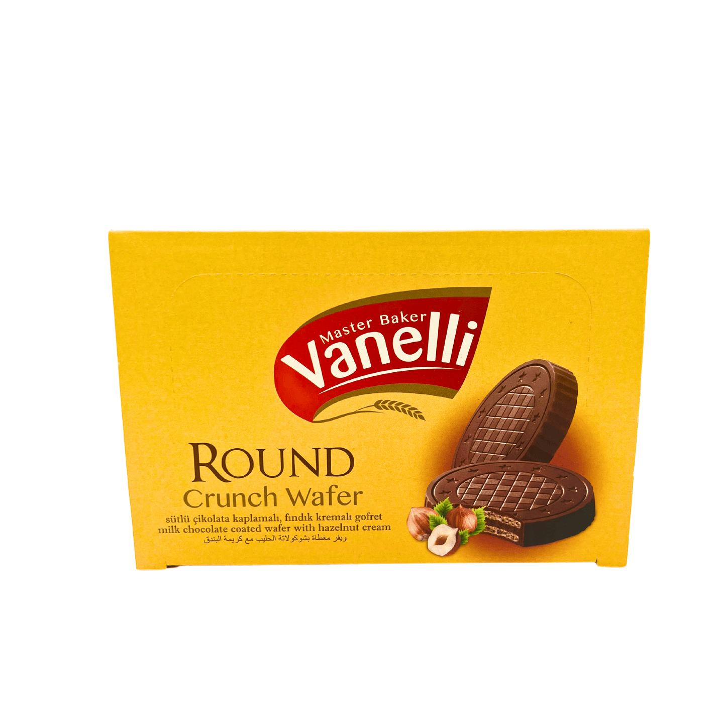 Vanelli: Crunch Wafer With Chocolate Coated Wafer With Hazelnut Cream, 24 Pcs